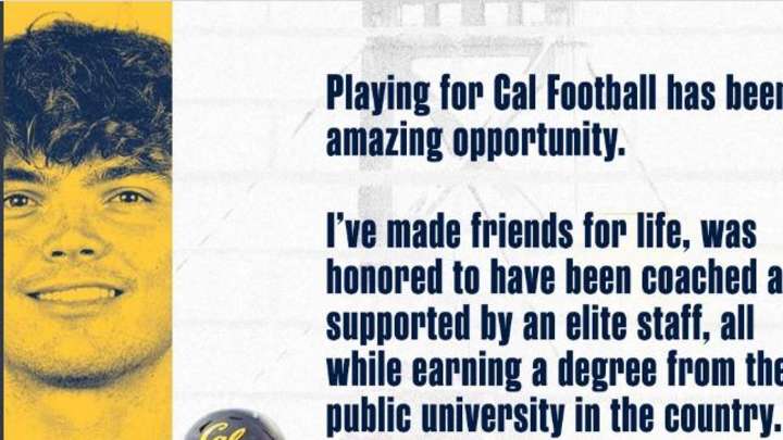 Cal Special Teams Standout Nick Alftin Enters Transfer Portal