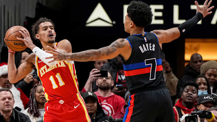 Hawks vs Pistons: Trae Young Added to Injury Report Ahead of Tuesday's Game With Detroit