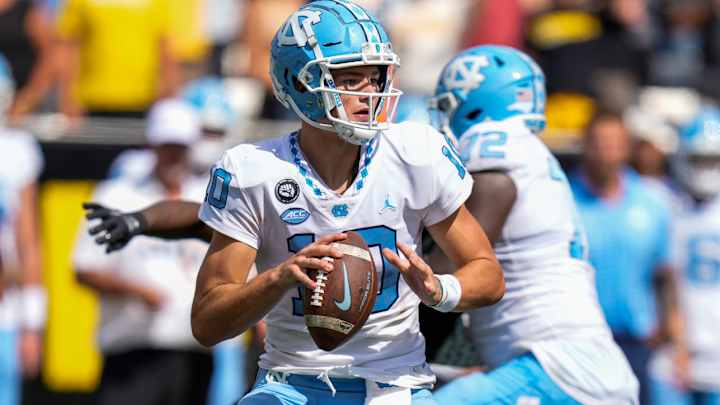 UNC’s Drake Maye Addresses Rumored $5 Million Transfer Offer