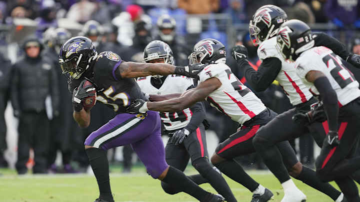 Falcons Fumble Scoring Opportunities in Loss vs. Ravens