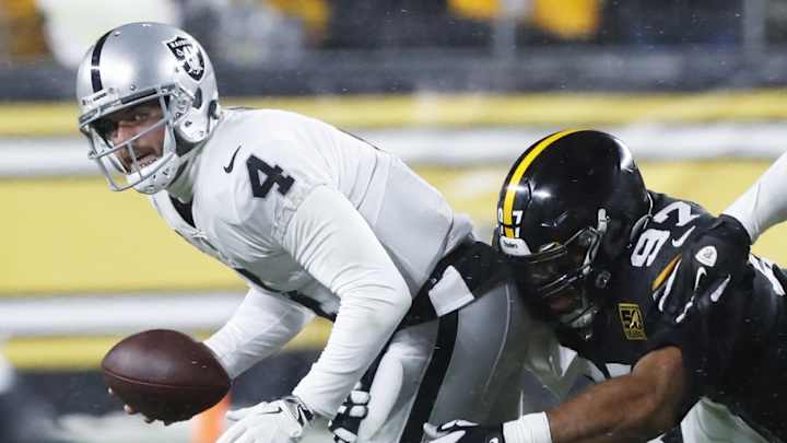 Raiders Season Crashes & Burns in Bitter Cold Loss 13-10 in Pittsburgh