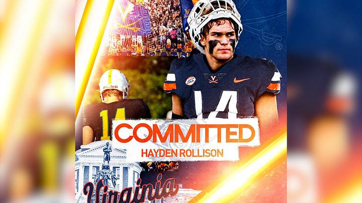 In-State Linebacker Hayden Rollison Commits to Virginia