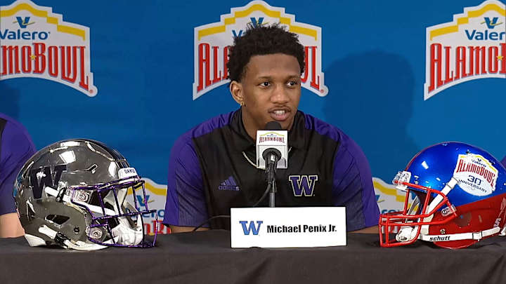 UW's Penix Doesn't Shy from 2023 National Championship Talk