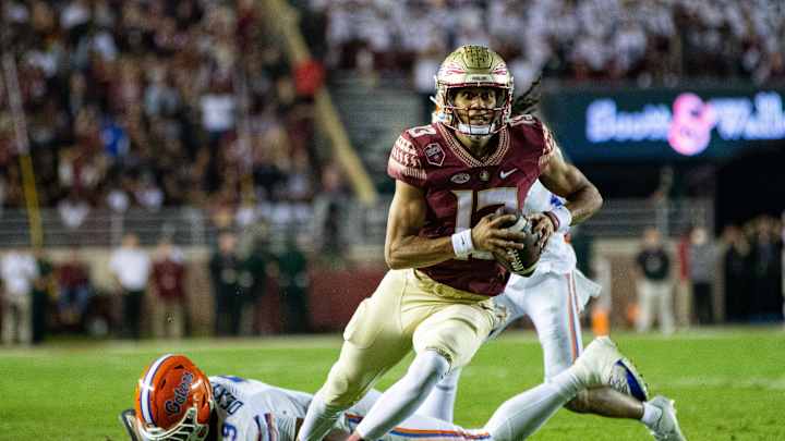 Oklahoma Wary of 'Tremendous' Florida State QB Jordan Travis Ahead of Cheez-It Bowl Oklahoma Wary of 'Tremendous' Florida State QB Jordan Travis Ahead of Cheez-It Bowl