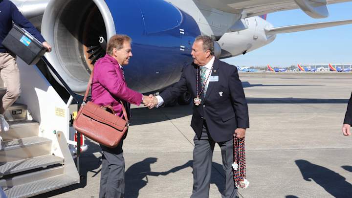 Alabama Arrives in New Orleans for Sugar Bowl