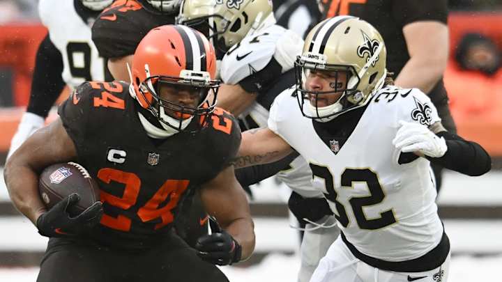 There's a Possibility That Nick Chubb, Myles Garrett Won't Play in Browns Last two Games