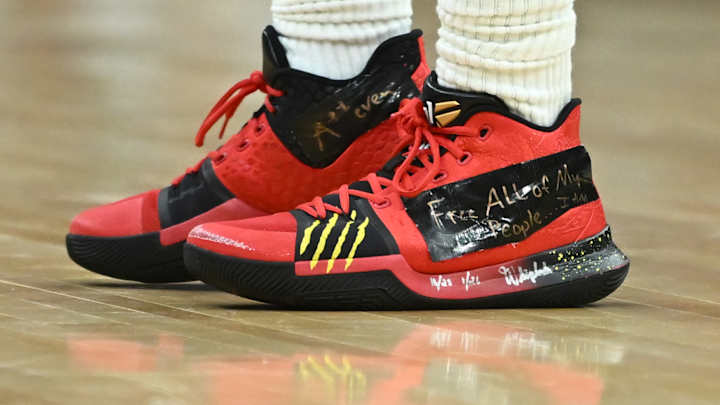 Decoding the Latest Messages on Kyrie Irving's Shoes