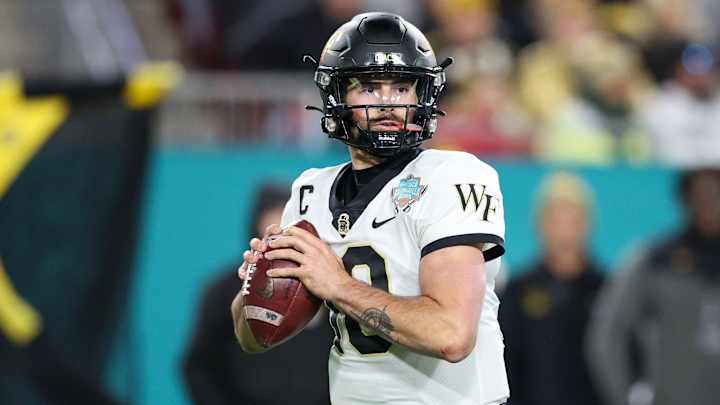 Wake Forest’s Sam Hartman Enters Transfer Portal, Notre Dame a Favorite per Report