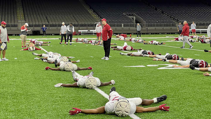 Alabama Football Sugar Bowl Tuesday Practice Report Alabama Football Sugar Bowl Tuesday Practice Report