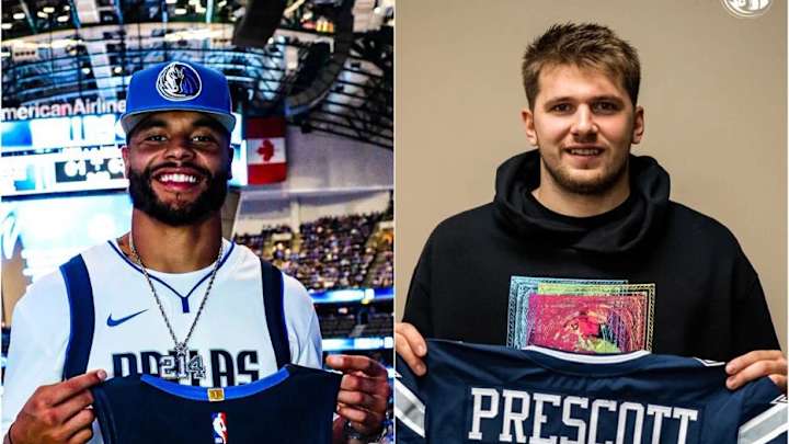 Mavericks' Luka Doncic After Historic 60-Point Triple-Double: How 'Bout Them Cowboys?! Mavericks' Luka Doncic After Historic 60-Point Triple-Double: How 'Bout Them Cowboys?!
