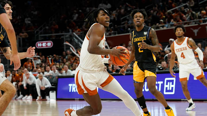 Marcus Carr Erupts for 41 Points, Longhorns Cruise Past Texas A&M-Commerce