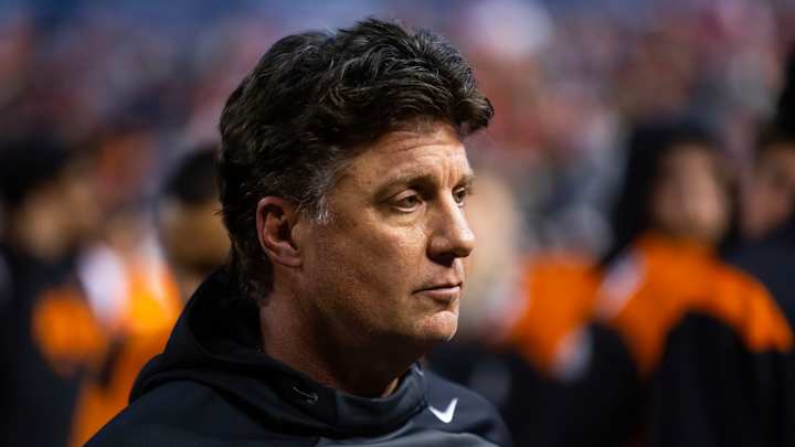 Mike Gundy Says He Might Have to Cut Out Reporter Over Question