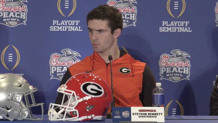 Stetson Bennett responds to Ohio State Player's "Advantages" comment