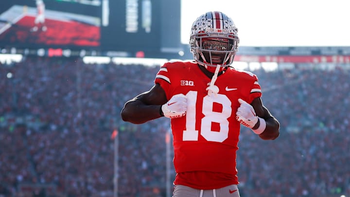 Ohio State’s Marvin Harrison Jr. Embraces Villain Role vs. Georgia