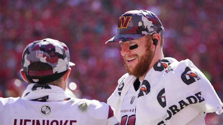 Commanders Name Carson Wentz Starting QB for Week 17 vs. Browns