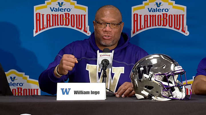 Huskies' William Inge Played in First Alamo Bowl in 1993 and Another in '96