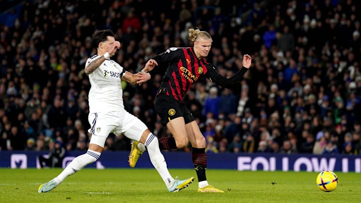 Erling Haaland Fastest Ever to 20 Premier League Goals With Double vs. Leeds
