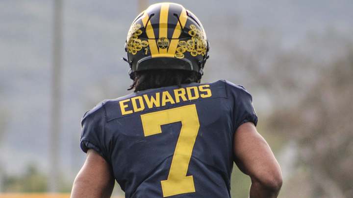 Donovan Edwards — The Nation's Most Confident Running Back Donovan Edwards — The Nation's Most Confident Running Back