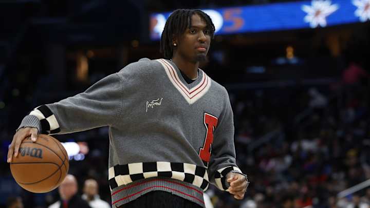 Tyrese Maxey Practices With 76ers Ahead of Pelicans Matchup Tyrese Maxey Practices With 76ers Ahead of Pelicans Matchup