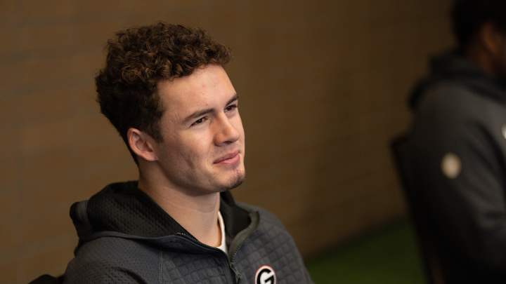 Ladd McConkey Provides a Look Into Georgia's Receiver Room Ladd McConkey Provides a Look Into Georgia's Receiver Room