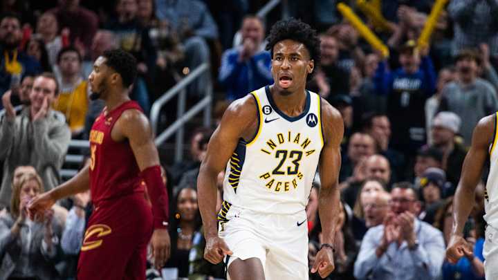 WATCH: Aaron Nesmith throws down highlight dunk to fuel Indiana Pacers past Cleveland Cavaliers