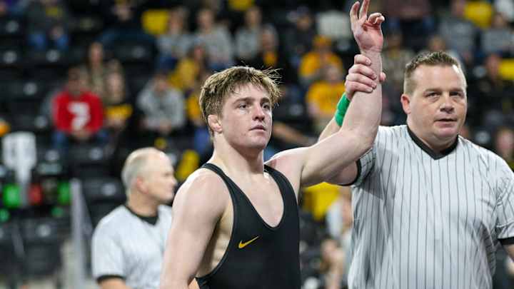 Watch: Iowa Wrestling Interviews 2-6-24