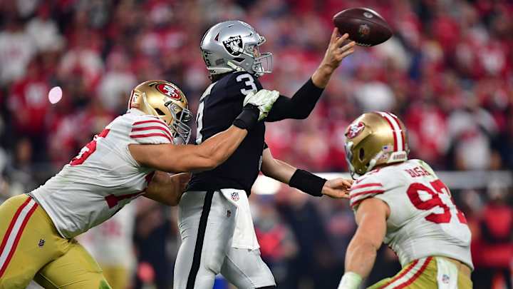 New QB, Las Vegas Raiders Lost the Same Way vs. 49ers New QB, Las Vegas Raiders Lost the Same Way vs. 49ers