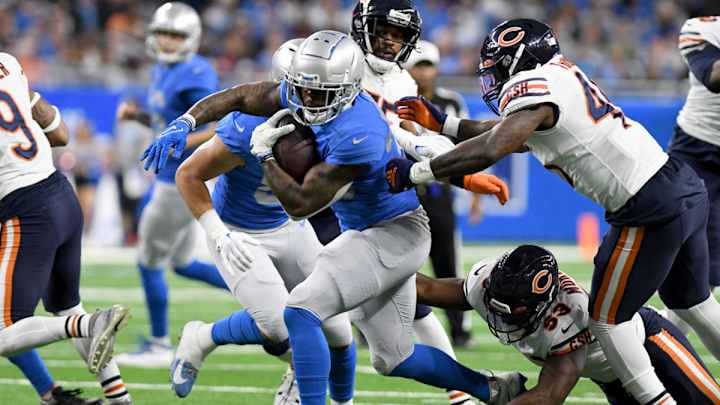 Jamaal Williams Ties Barry Sanders' Touchdown Record