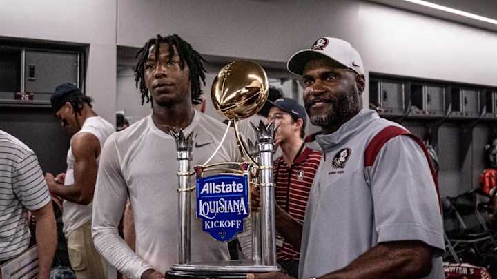 BREAKING: DBs coach Marcus Woodson moving on from Florida State for Arkansas BREAKING: DBs coach Marcus Woodson moving on from Florida State for Arkansas