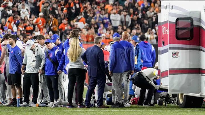 Bills’ Damar Hamlin Receives Support From Football World After On-Field Collapse