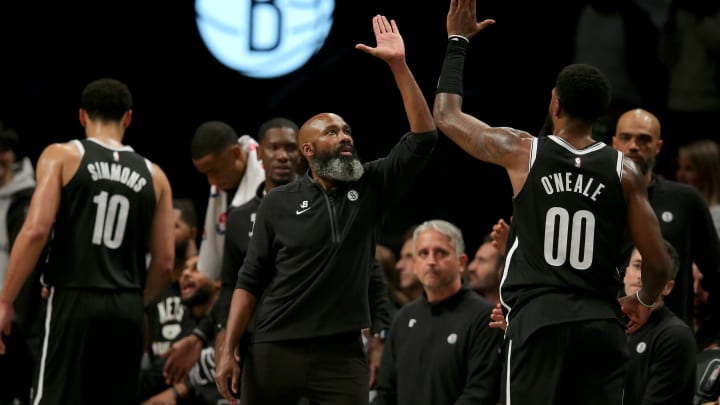 Nets' Jacque Vaughn Named NBA Eastern Conference Coach Of The Month
