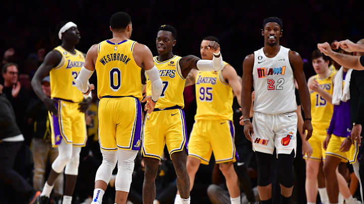 Lakers News: LA Role Players Steal Stunning Upset Over Healthy Heat Lakers News: LA Role Players Steal Stunning Upset Over Healthy Heat