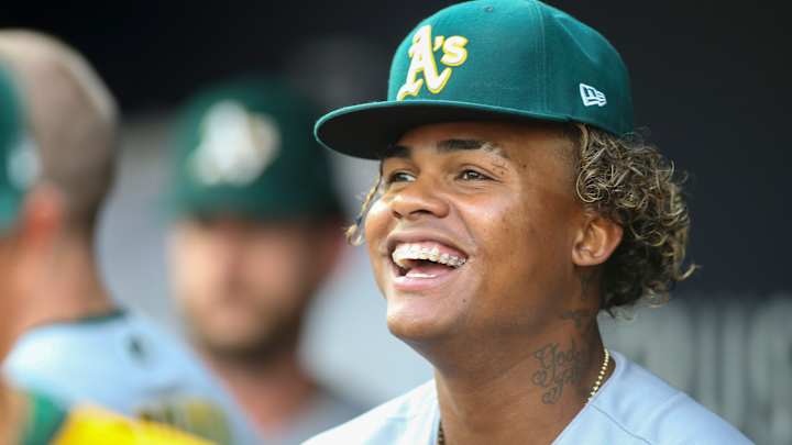 A's Cristian Pache Seems to be Making Strides This Winter