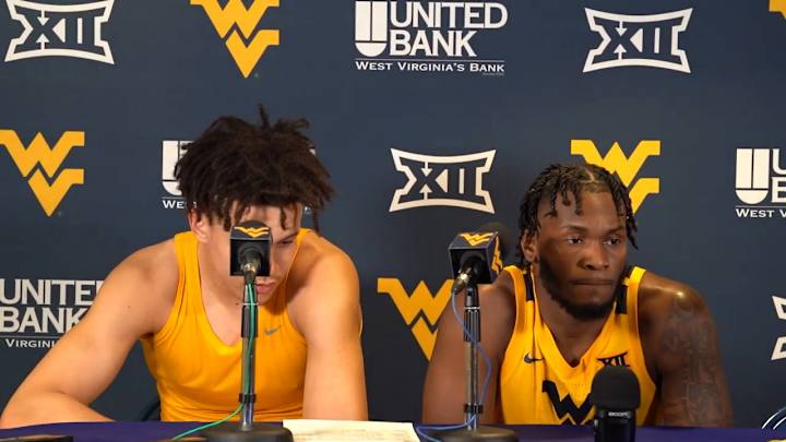 WATCH: Toussaint, Okonkwo Kansas Postgame WATCH: Toussaint, Okonkwo Kansas Postgame