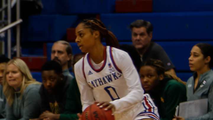 Kansas offense sputters, Jayhawks falls to Baylor Bears 75-62.