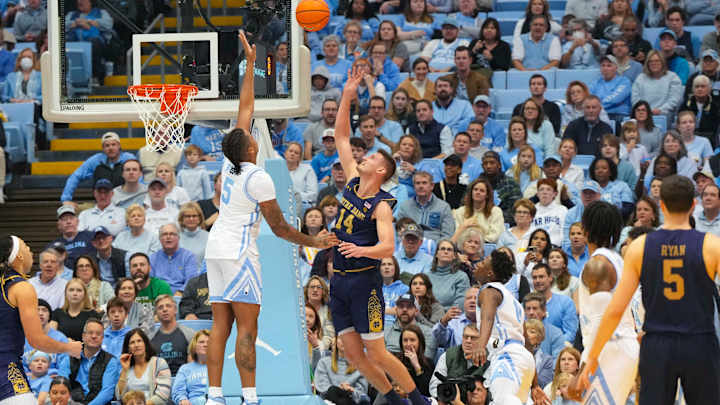 Defensive effort powers UNC over Notre Dame, 81-64