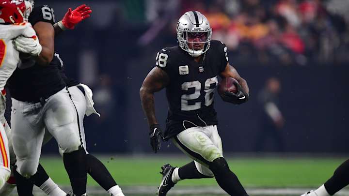 Raiders RB Josh Jacobs Awaits For NFL Rushing Crown Raiders RB Josh Jacobs Awaits For NFL Rushing Crown