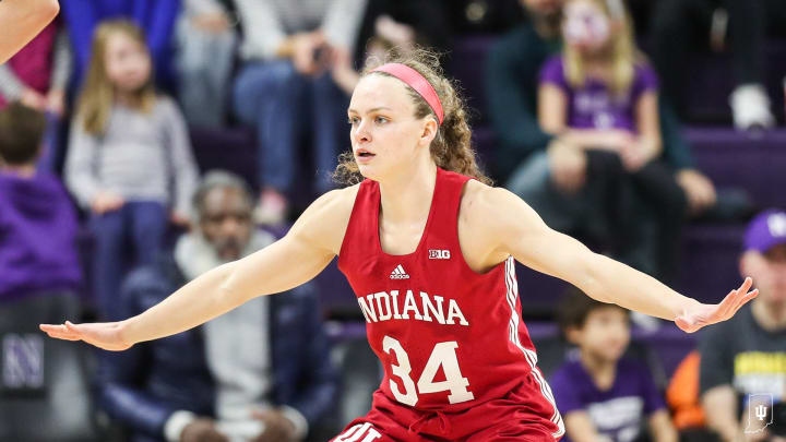 Grace Berger Back, Indiana Women's Basketball Cruises to Road Win Over Northwestern