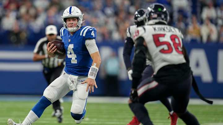 Colts' Sam Ehlinger Plays as Expected in Loss to Texans Colts' Sam Ehlinger Plays as Expected in Loss to Texans