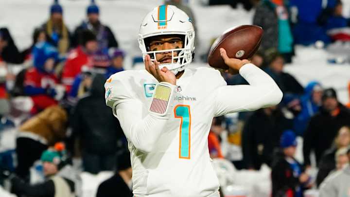 Tua Tagovailoa Not Yet Cleared For Practice Ahead of Playoff Game vs. Bills