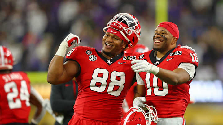 Georgia’s Kelee Ringo, Jalen Carter Declare for NFL Draft After TCU Rout
