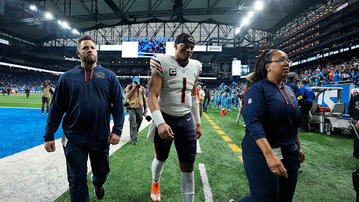 Bears GM Addresses Taking a QB, Replacing Justin Fields With Draft’s No. 1 Pick Bears GM Addresses Taking a QB, Replacing Justin Fields With Draft’s No. 1 Pick