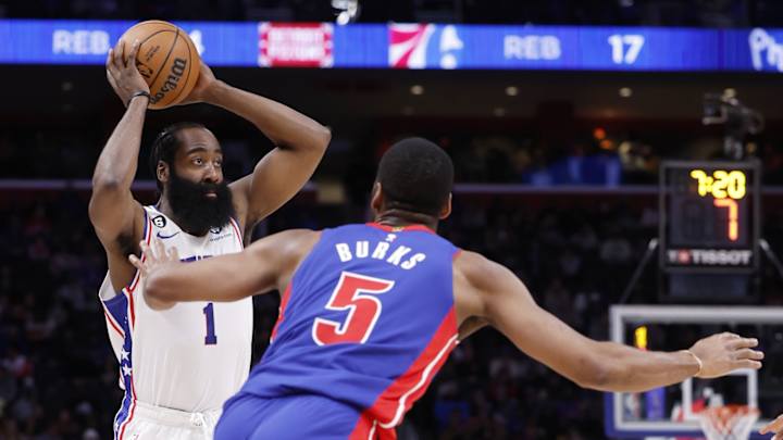 76ers vs. Pistons: Betting Odds, Game Notes & Prediction