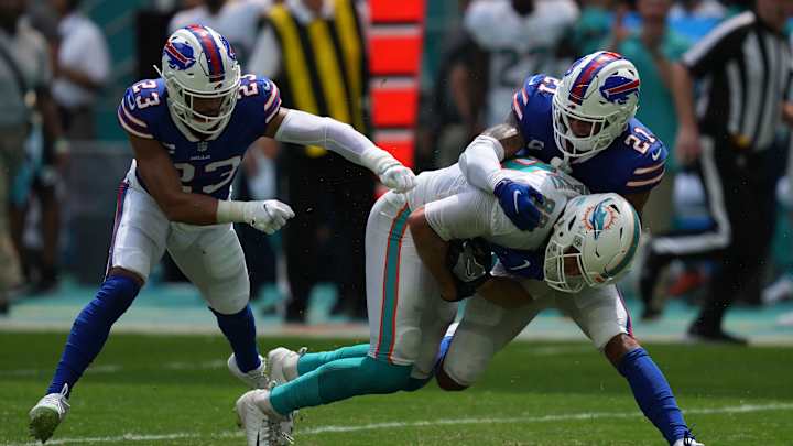 Bills Release Wednesday Injury Report; 2 Players Rest for Dolphins Prep