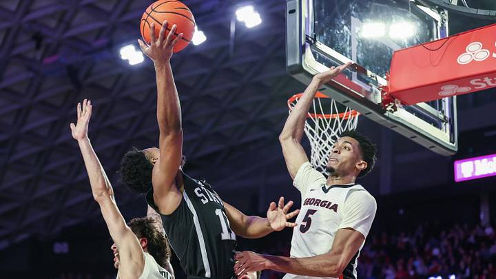 Georgia wins Defensive Battle Against Mississippi State 58-50