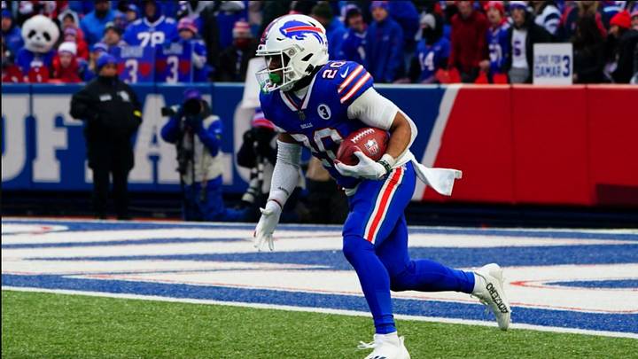 Bills' Nyheim Hines Earns NFL Award After 'Spiritual' Game Bills' Nyheim Hines Earns NFL Award After 'Spiritual' Game