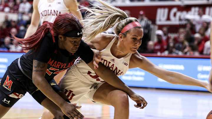 Sydney Parrish Leads Indiana Women's Basketball to Victory Over No. 9 Maryland Sydney Parrish Leads Indiana Women's Basketball to Victory Over No. 9 Maryland
