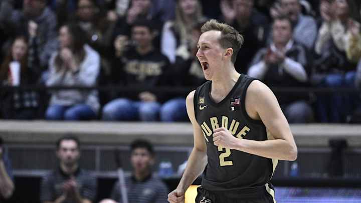 Fletcher Loyer Fuels No. 3 Purdue Basketball in 73-55 Win Over Nebraska