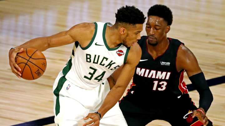 How Much Has Miami Heat's Bam Adebayo Closed Gap On Giannis Antetokounmpo? How Much Has Miami Heat's Bam Adebayo Closed Gap On Giannis Antetokounmpo?