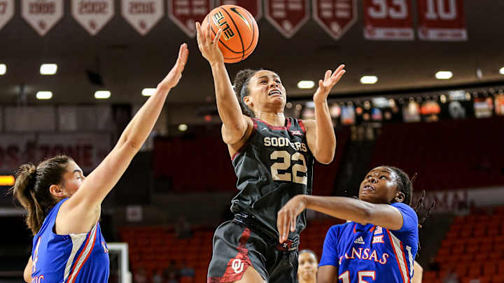 OU Basketball: Oklahoma Overcomes Slow Start to Beat No. 23 Kansas OU Basketball: Oklahoma Overcomes Slow Start to Beat No. 23 Kansas